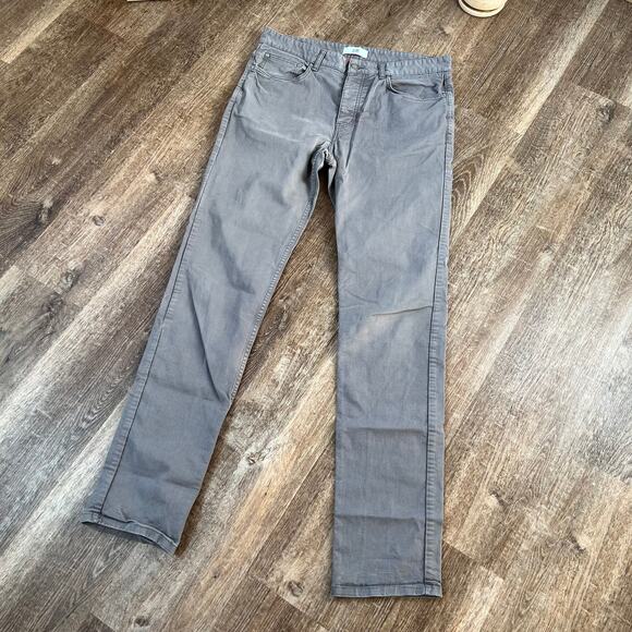 Men’s Spoke London fives pants Straight Tapered Button Fly Chino Pants - Picture 2 of 10